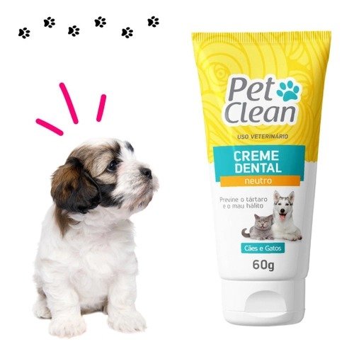 Creme Dental para Cachorro e Gato Pet Clean sabores variados - Imagem 3